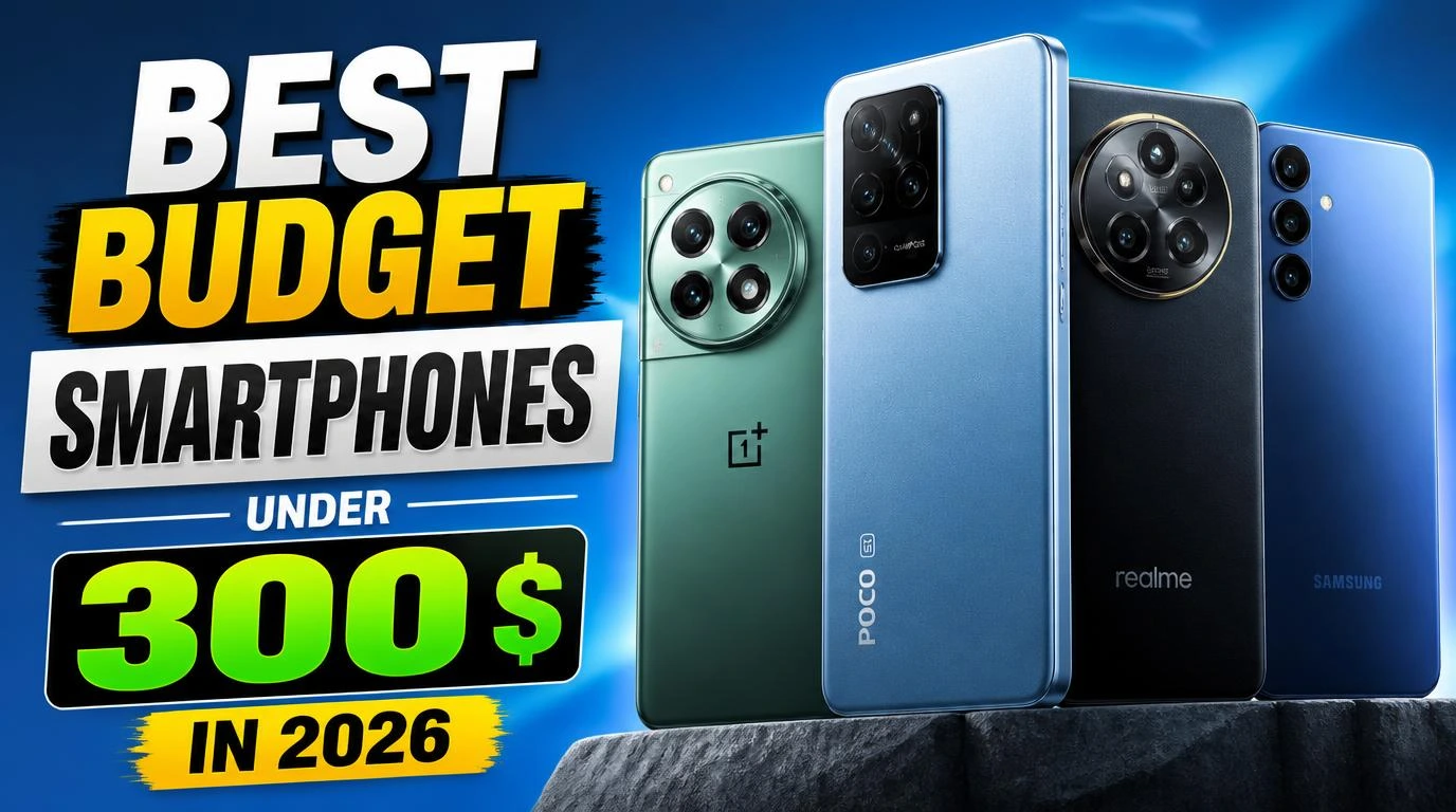 Best Budget Smartphones Under 300 Dollars in 2026