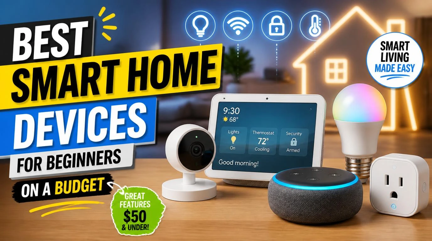 Best Smart Home Devices for Beginners on a Budget