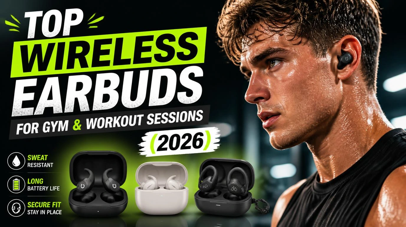 Top Wireless Earbuds for Gym and Workout Sessions (2026)